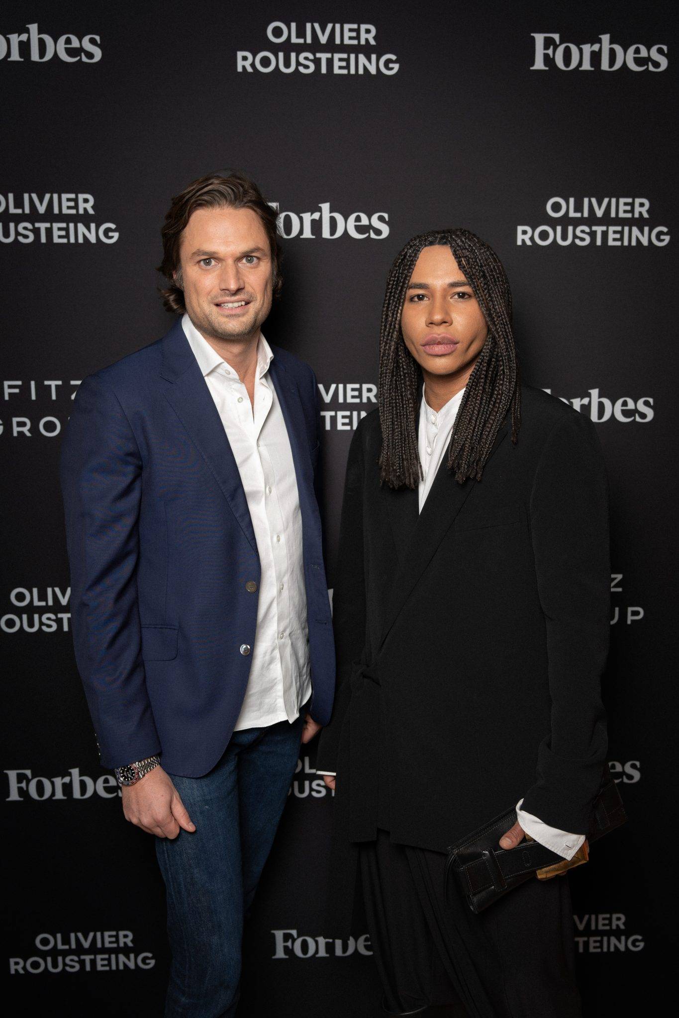  - La mode et l’élégance réunies lors du dîner Forbes en l’honneur d’Olivier Rousteing à la Fontaine Gaillon