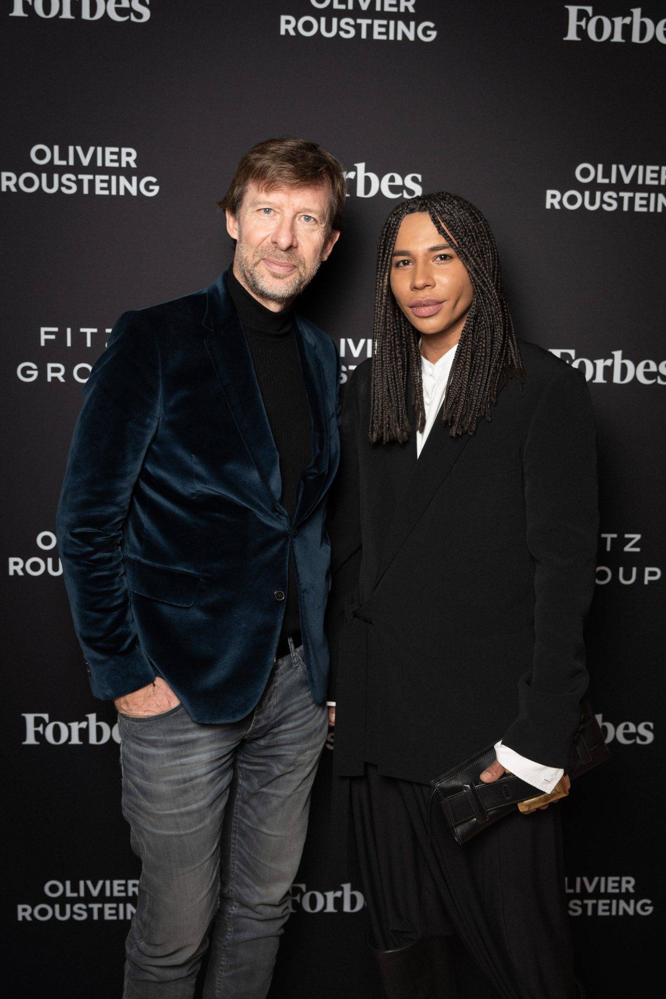  - La mode et l’élégance réunies lors du dîner Forbes en l’honneur d’Olivier Rousteing à la Fontaine Gaillon