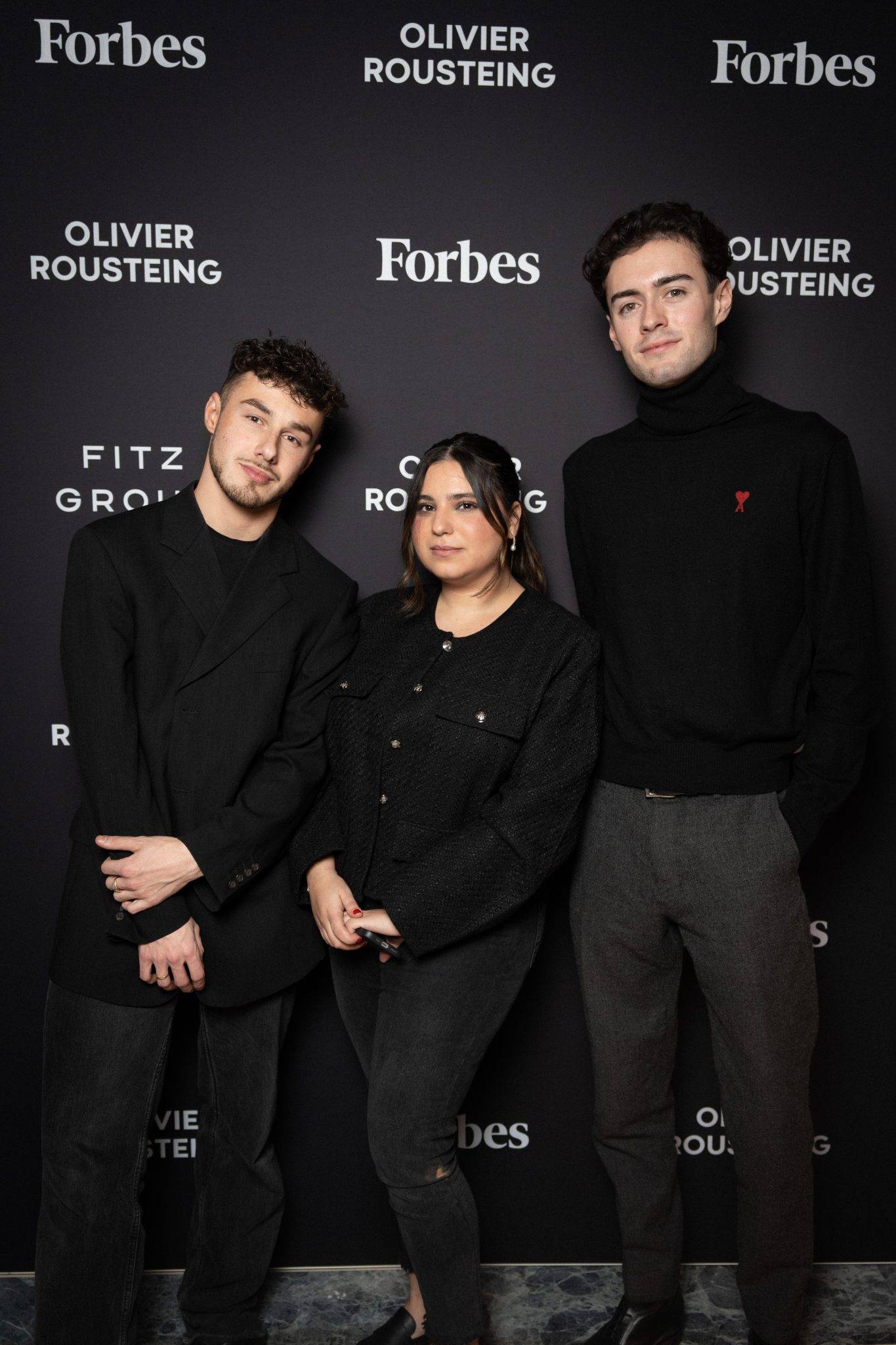  - Fashion and Elegance Meet During the Forbes Dinner Honoring Olivier Rousteing at the Fontaine Gaillon