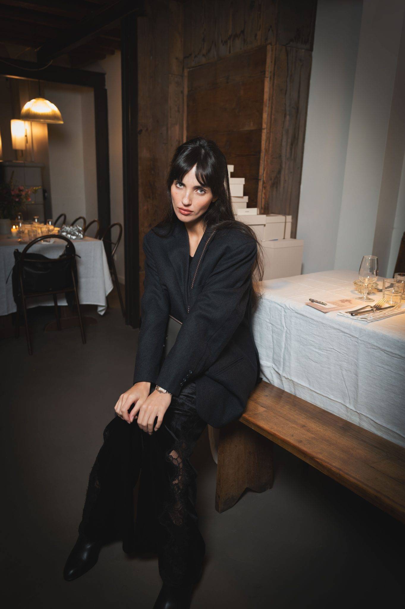  - ba&sh Hosts a Sparkling Dinner at the New Café de l’Usine