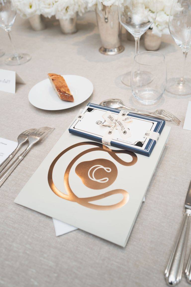 Le déjeuner de Charlotte Chesnais dans la prestigieuse Suite des Galeries Lafayette Haussmann