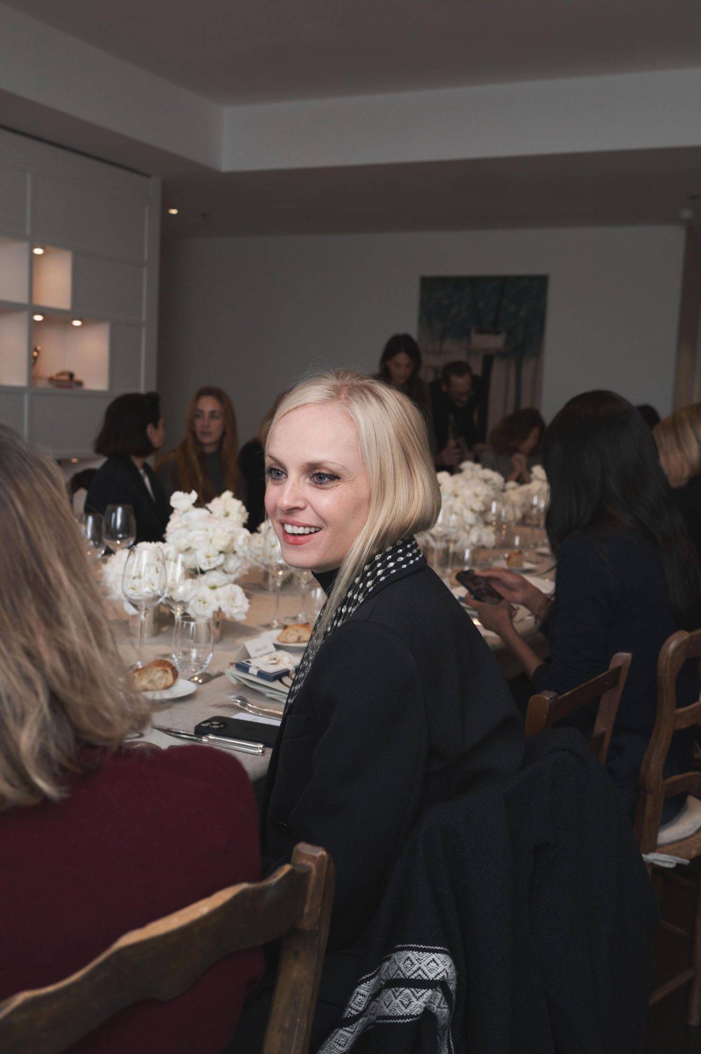  - Charlotte Chesnais Hosts a Lunch at the Prestigious Suite of Galeries Lafayette Haussmann