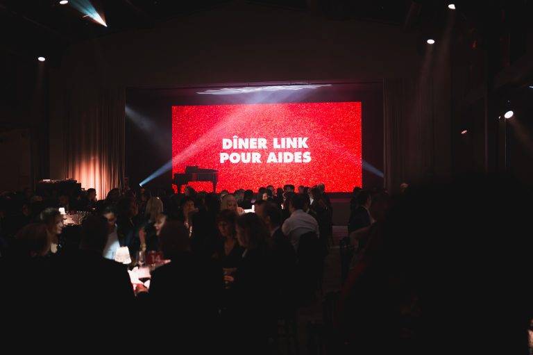 Le dîner LINK pour AIDES 2024 marque le 40e anniversaire de l’association
