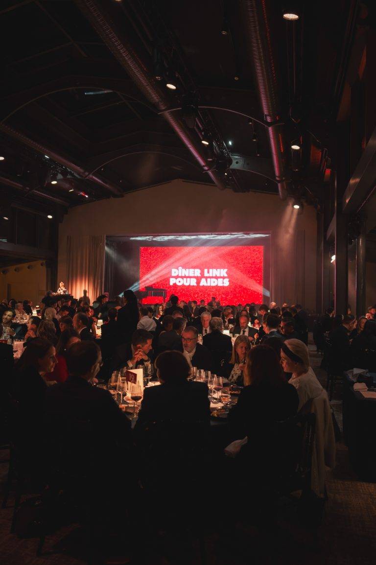 Le dîner LINK pour AIDES 2024 marque le 40e anniversaire de l’association