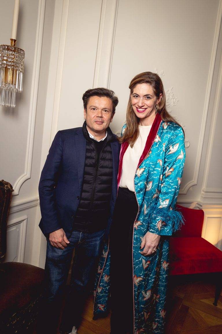  - Aline Hazarian ouvre les portes de son appartement parisien le temps d’un cocktail organisé par Jacqueline Terrebonne and Benoist F. Drut