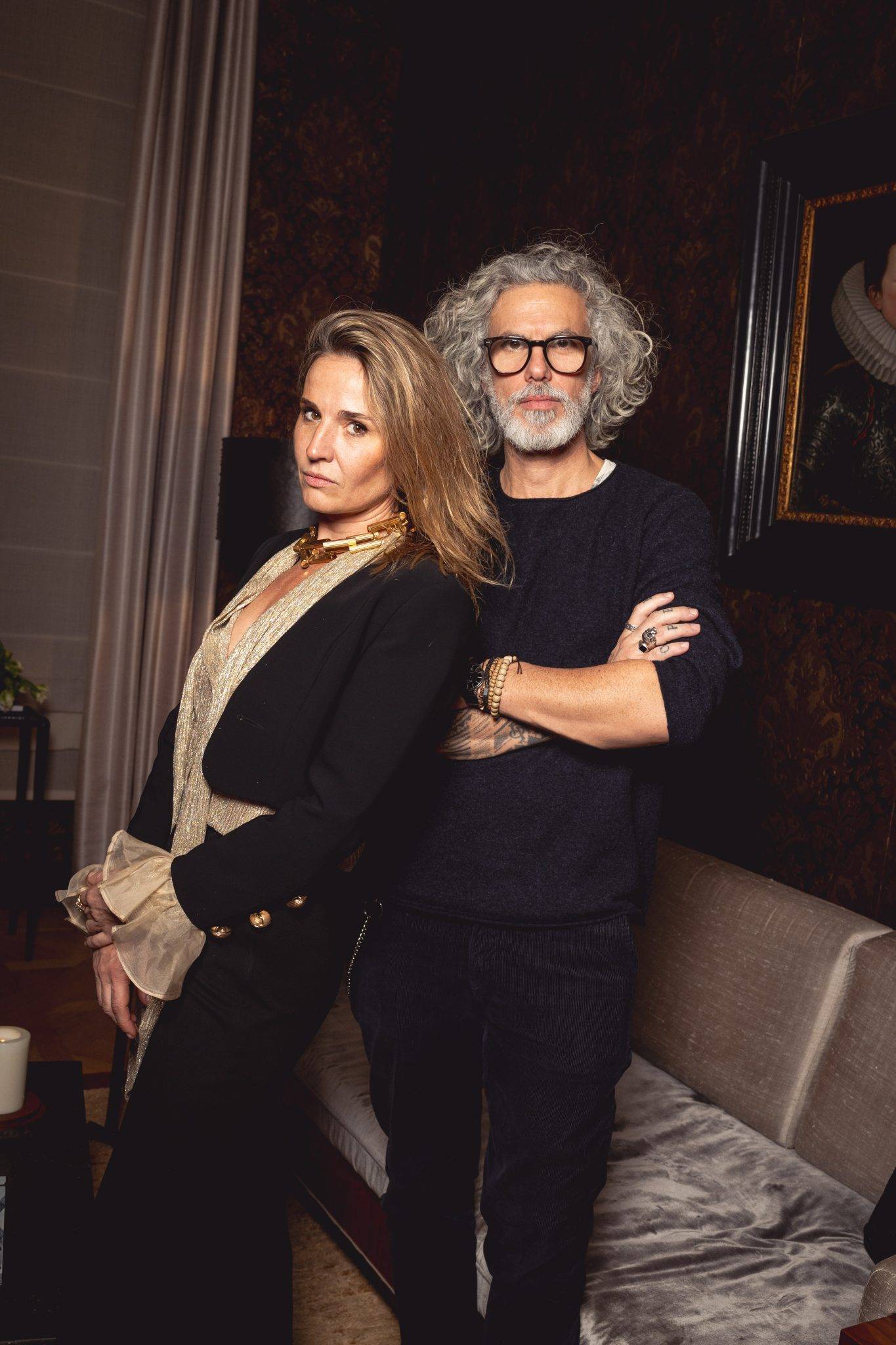  - Aline Hazarian ouvre les portes de son appartement parisien le temps d’un cocktail organisé par Jacqueline Terrebonne and Benoist F. Drut