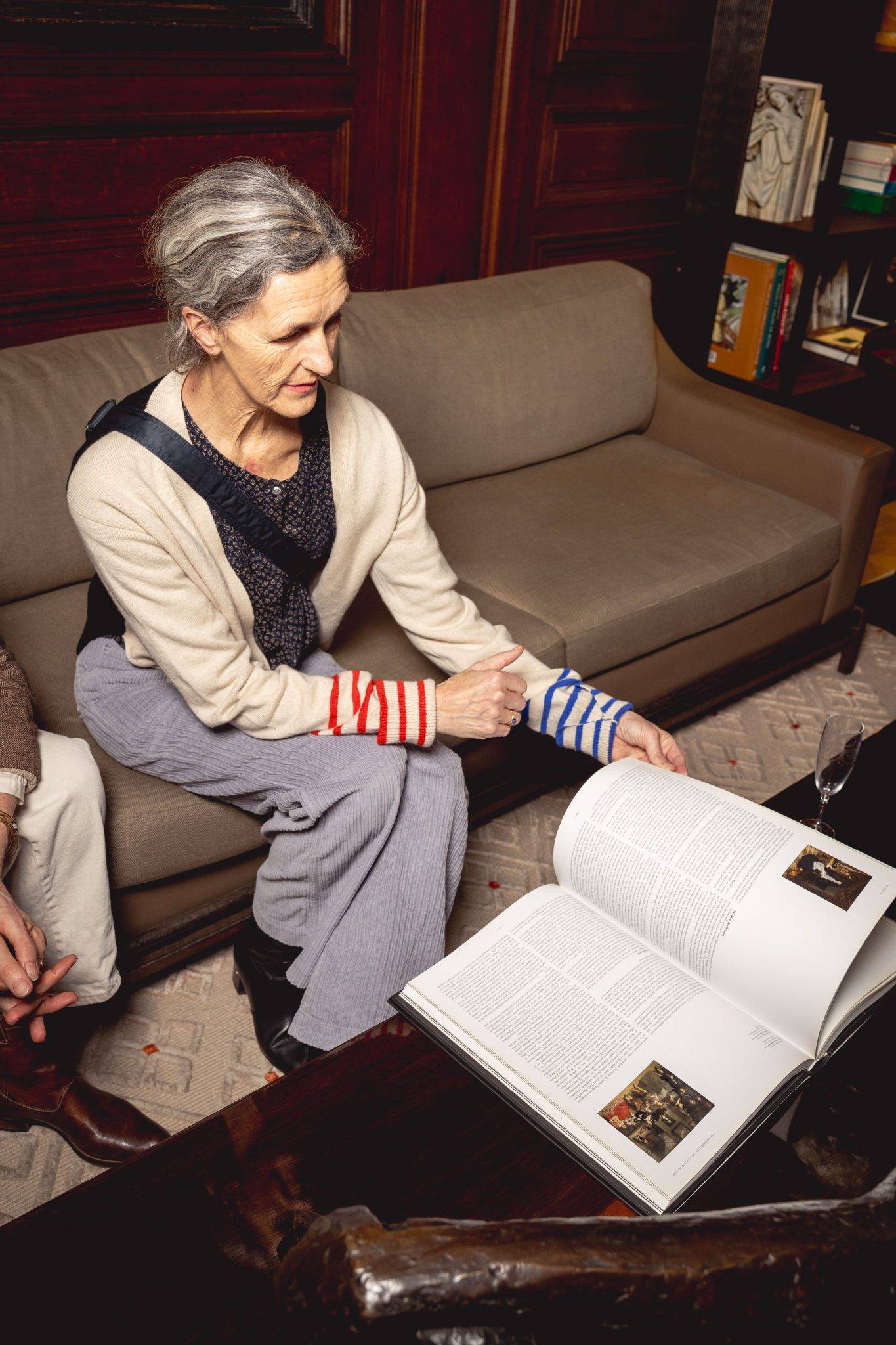  - Aline Hazarian ouvre les portes de son appartement parisien le temps d’un cocktail organisé par Jacqueline Terrebonne and Benoist F. Drut