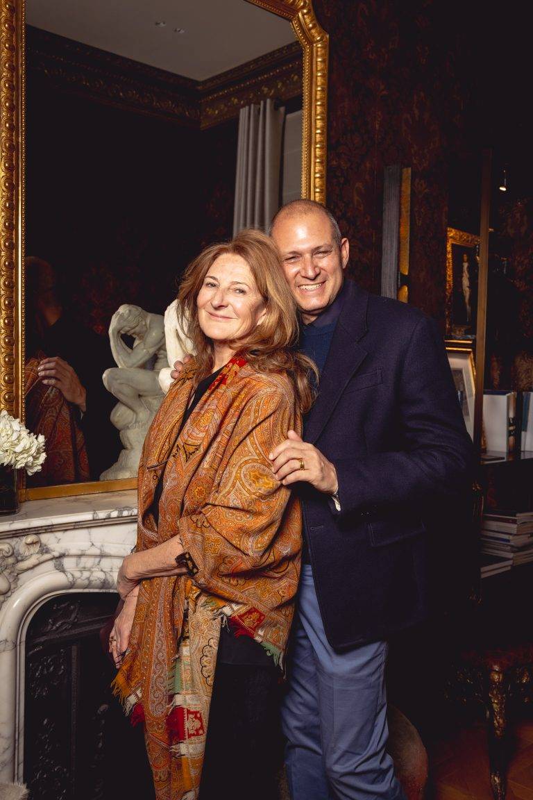  - Aline Hazarian ouvre les portes de son appartement parisien le temps d’un cocktail organisé par Jacqueline Terrebonne and Benoist F. Drut