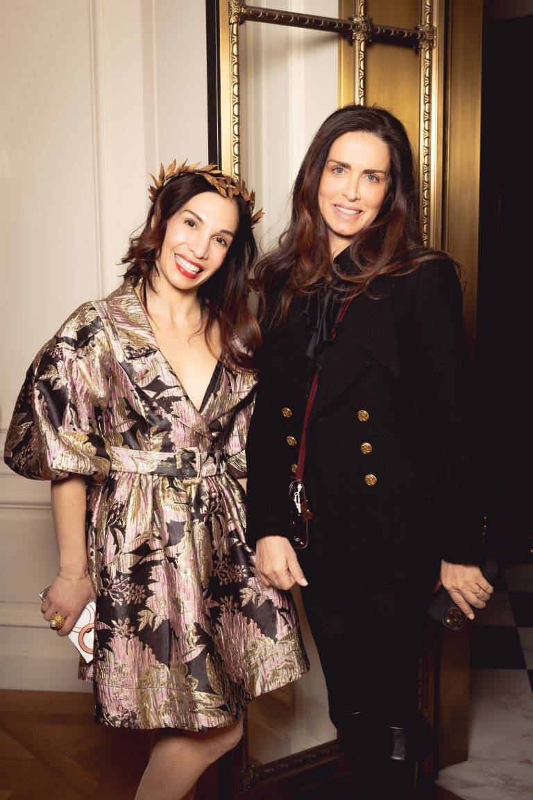  - Aline Hazarian ouvre les portes de son appartement parisien le temps d’un cocktail organisé par Jacqueline Terrebonne and Benoist F. Drut