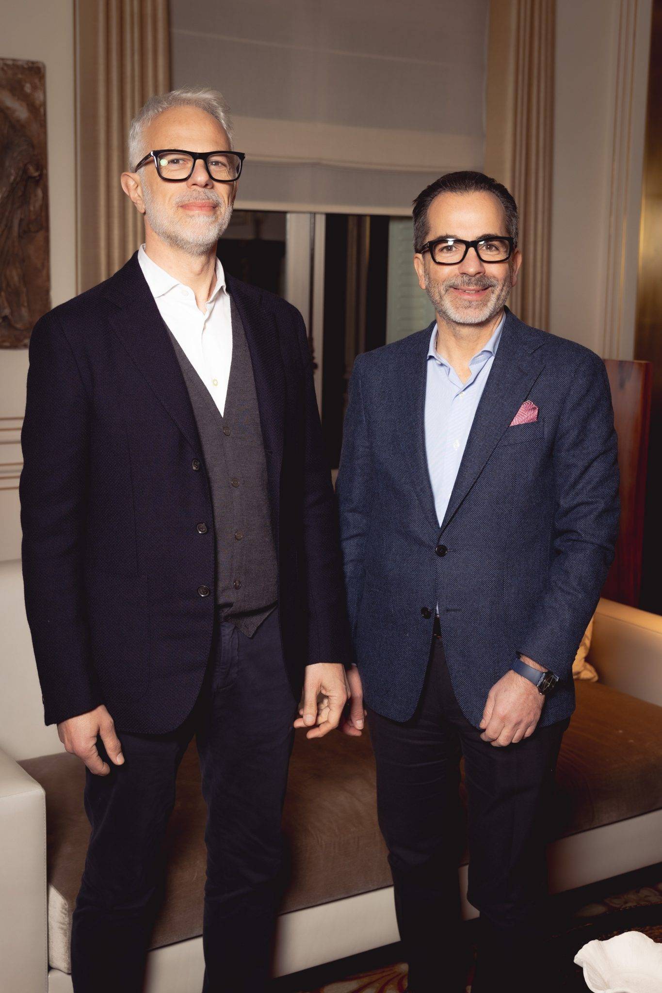  - Jacqueline Terrebone and Benoist F. Drut Co-Host a Cocktail Party at Aline Hazarian’s Parisian Apartment