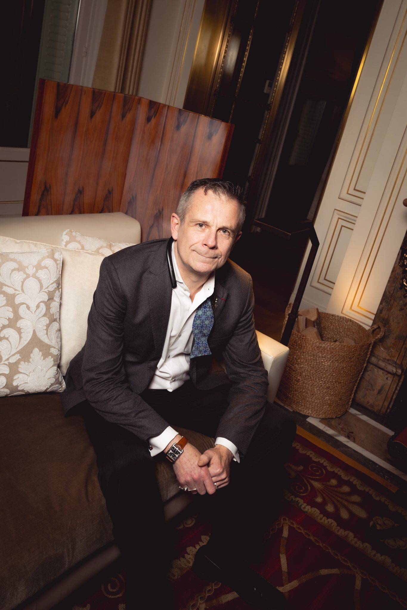  - Aline Hazarian ouvre les portes de son appartement parisien le temps d’un cocktail organisé par Jacqueline Terrebonne and Benoist F. Drut