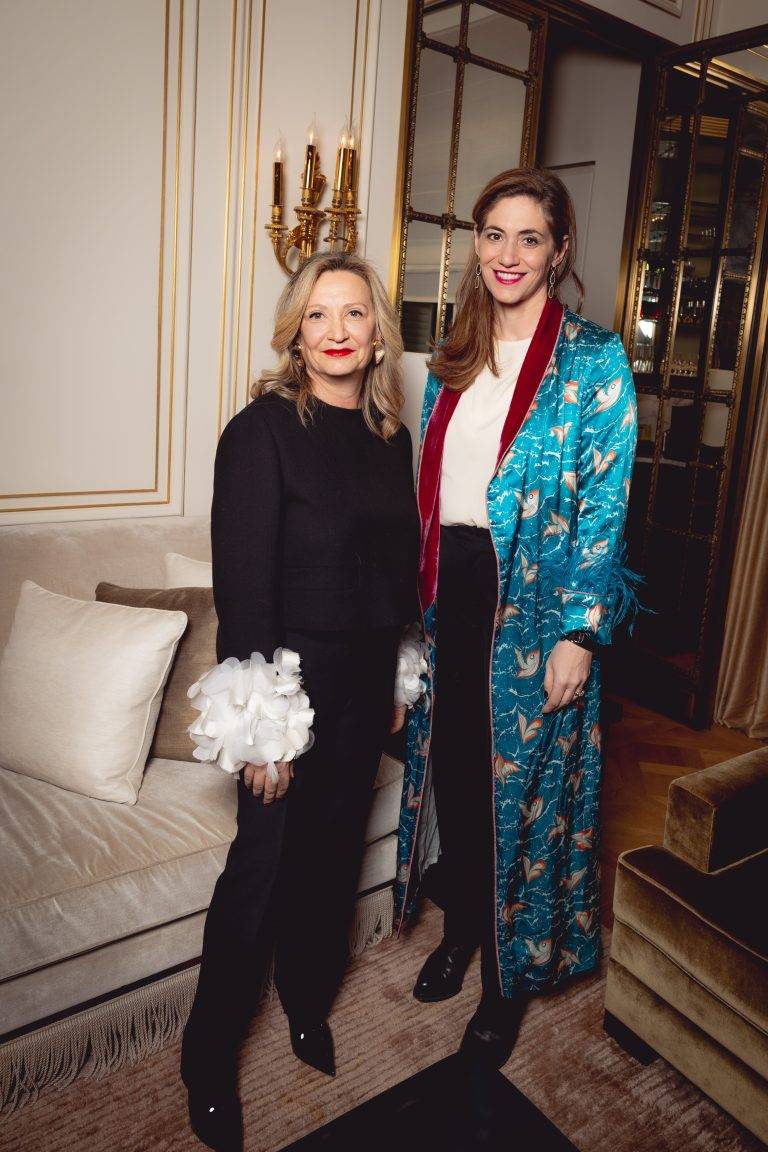  - Aline Hazarian ouvre les portes de son appartement parisien le temps d’un cocktail organisé par Jacqueline Terrebonne and Benoist F. Drut