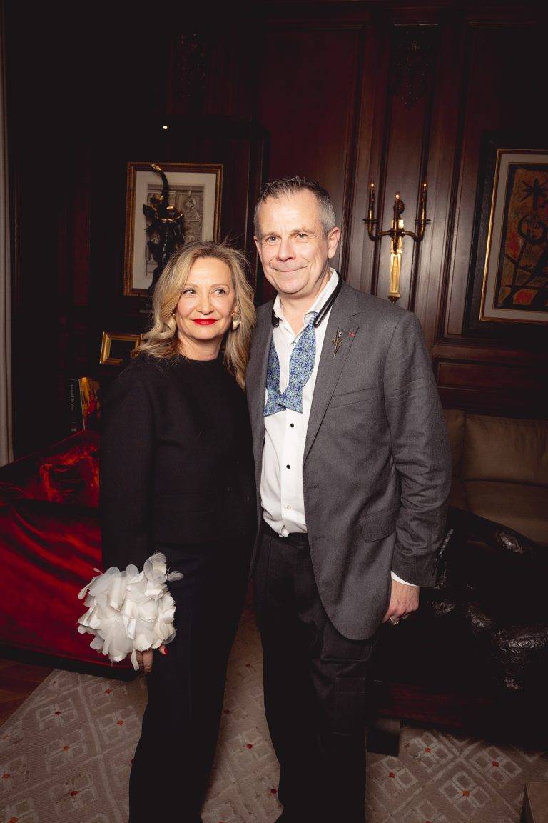  - Aline Hazarian ouvre les portes de son appartement parisien le temps d’un cocktail organisé par Jacqueline Terrebonne and Benoist F. Drut