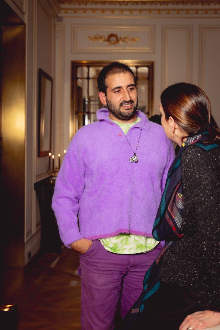  - Aline Hazarian ouvre les portes de son appartement parisien le temps d’un cocktail organisé par Jacqueline Terrebonne and Benoist F. Drut