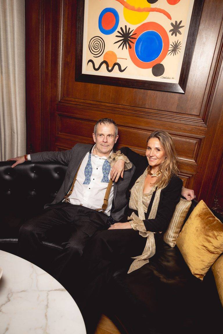  - Aline Hazarian ouvre les portes de son appartement parisien le temps d’un cocktail organisé par Jacqueline Terrebonne and Benoist F. Drut