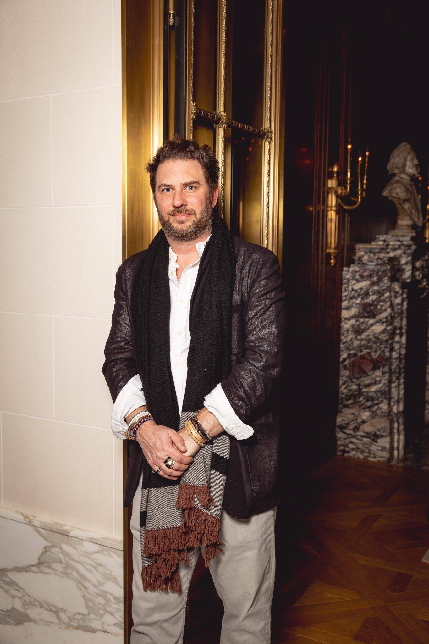  - Aline Hazarian ouvre les portes de son appartement parisien le temps d’un cocktail organisé par Jacqueline Terrebonne and Benoist F. Drut