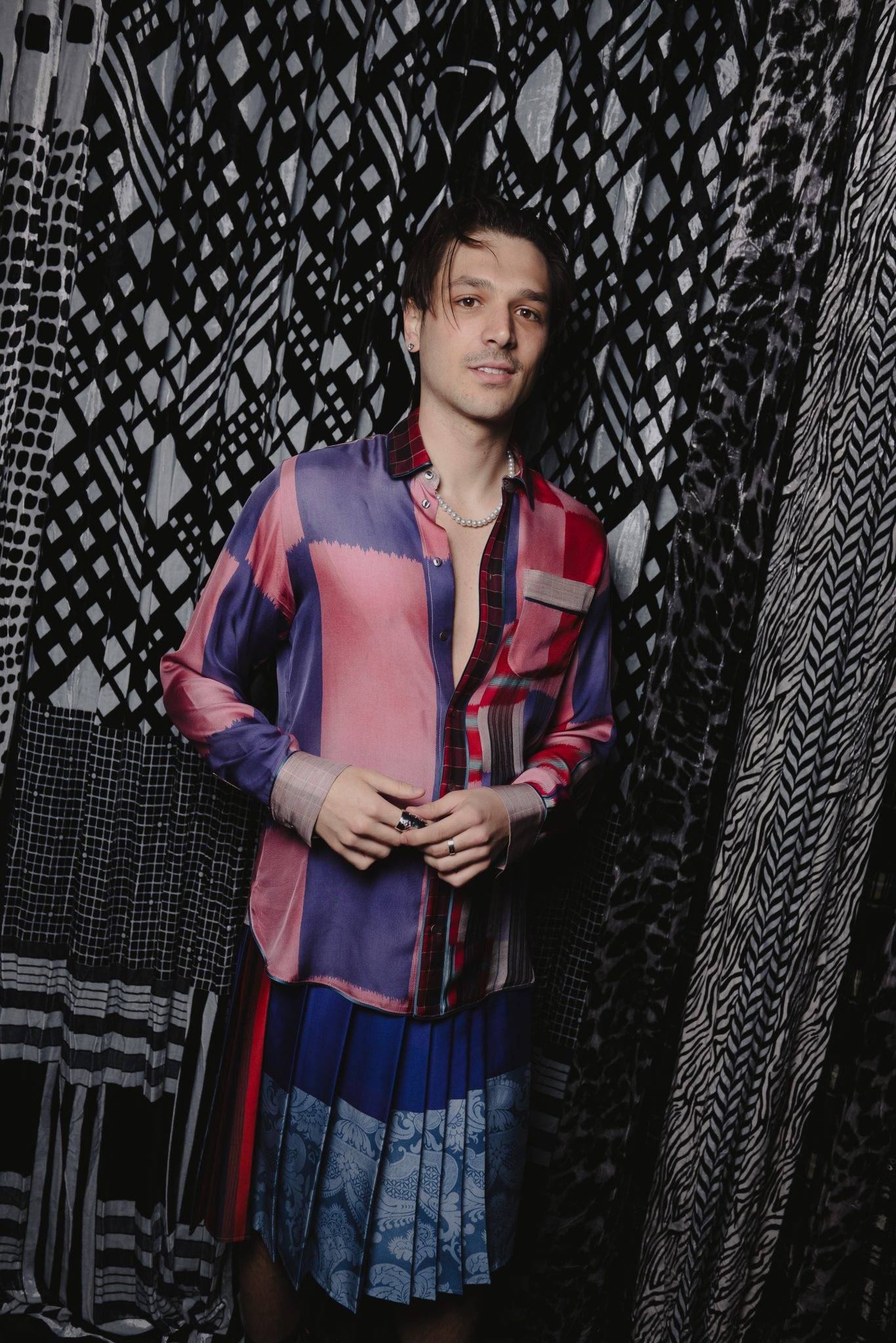  - Pierre-Louis Mascia Opens Milan Fashion Week with an Eclectic Mash-Up