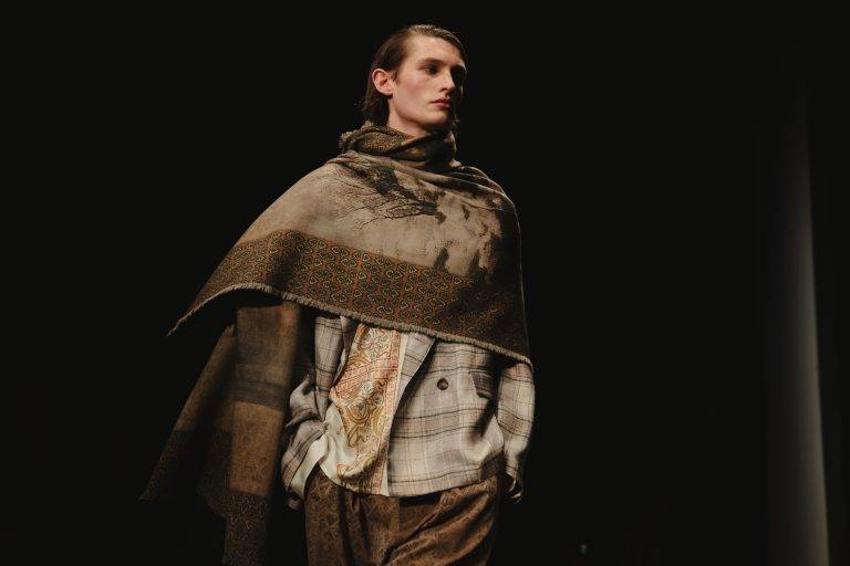 Pierre-Louis Mascia Opens Milan Fashion Week with an Eclectic Mash-Up