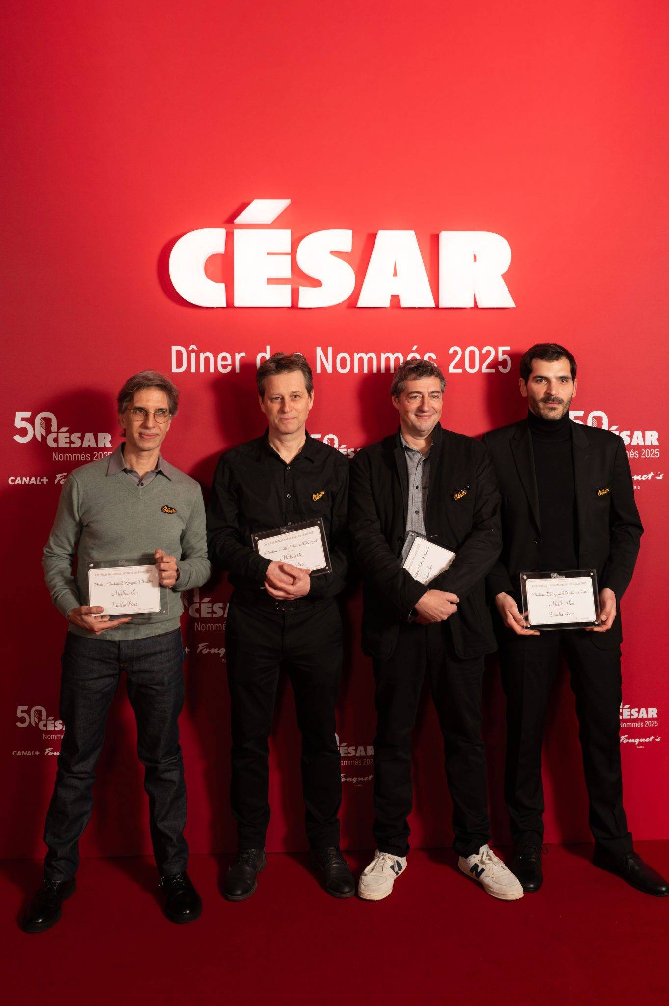  - Le Dîner des Nommés 2025 : un avant-goût des César au Fouquet’s