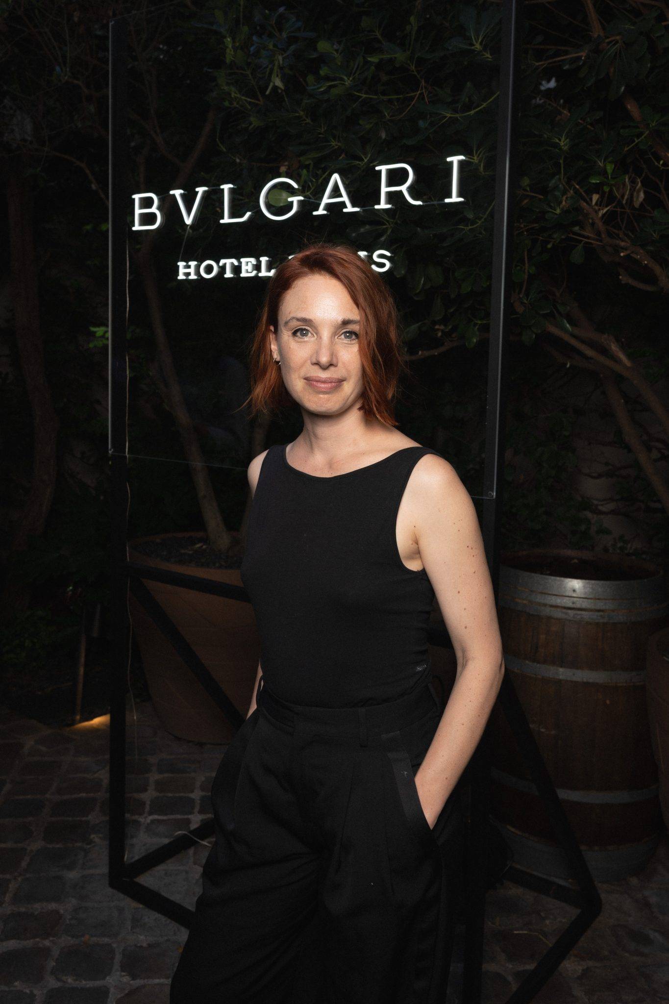  - Le jardin du Bvlgari Hôtel, îlot de fraîcheur de la Fashion Week