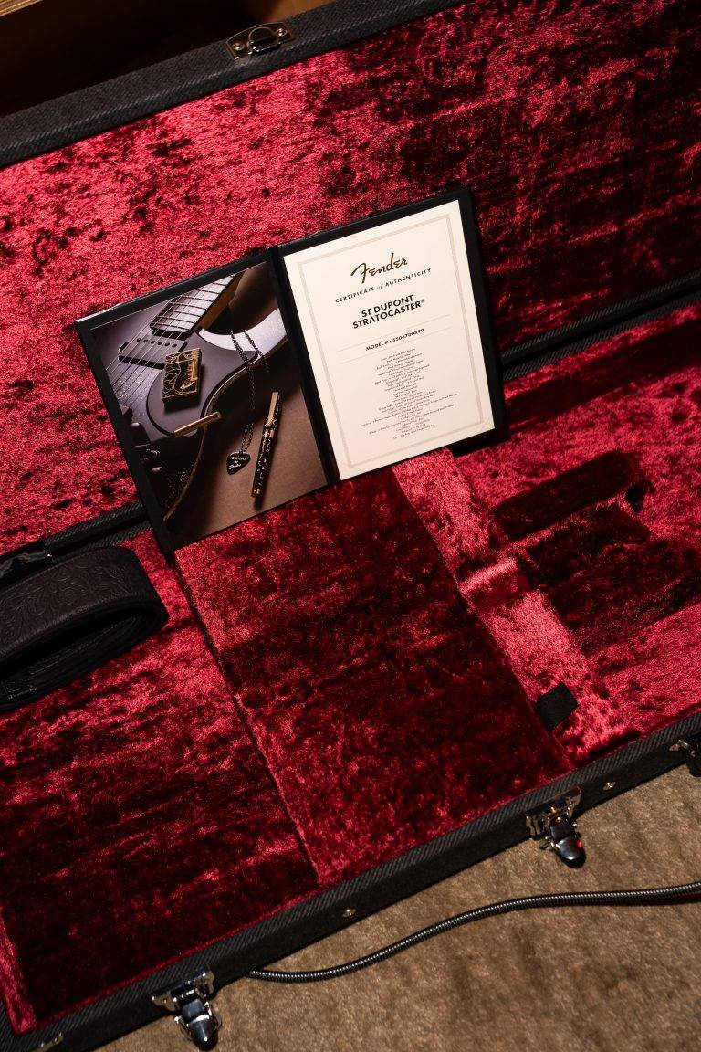 S.T. DUPONT and FENDER Team Up for a Collaboration Where Luxury Meets Rock