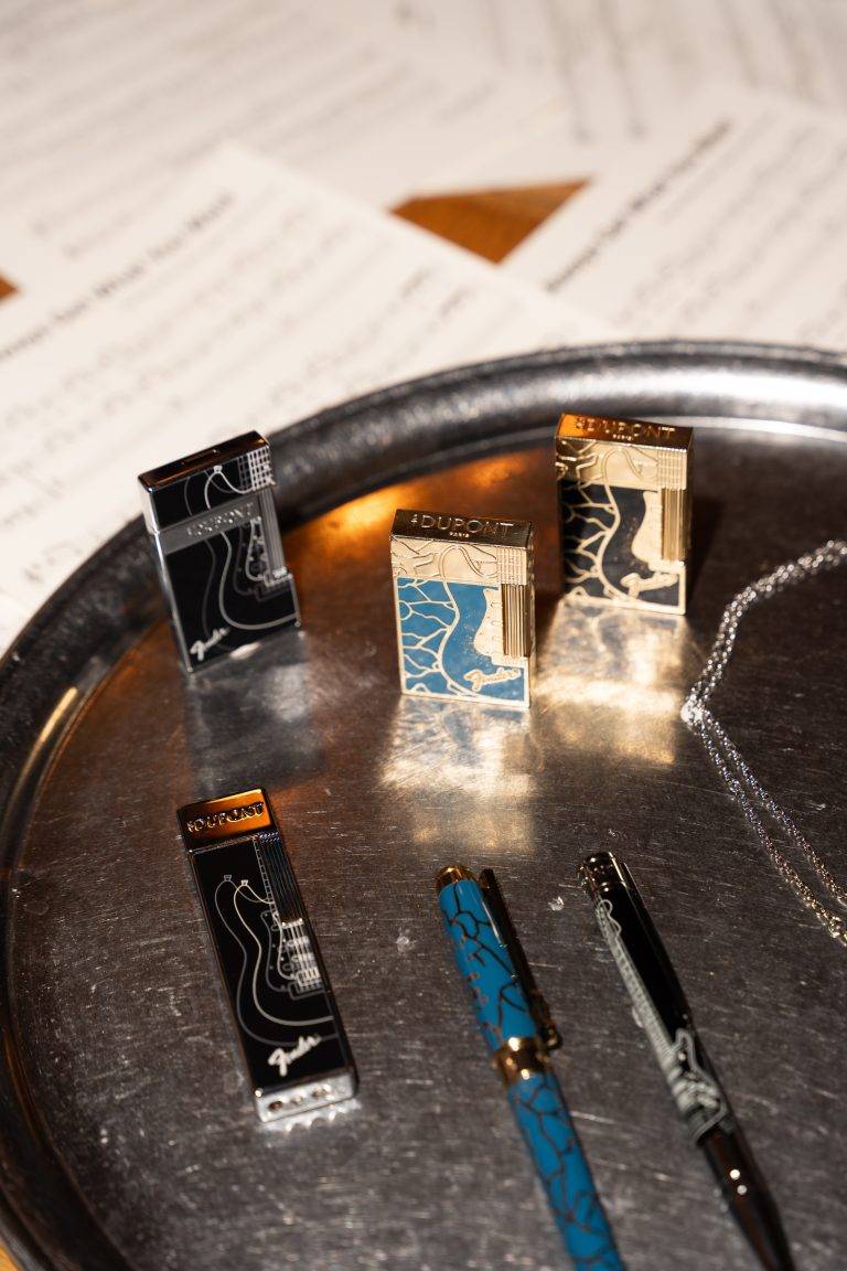 S.T. DUPONT and FENDER Team Up for a Collaboration Where Luxury Meets Rock