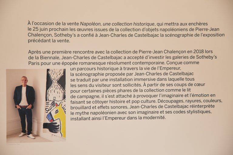  - Sotheby’s met en vente une collection exceptionnelle d’objets Napoléoniens