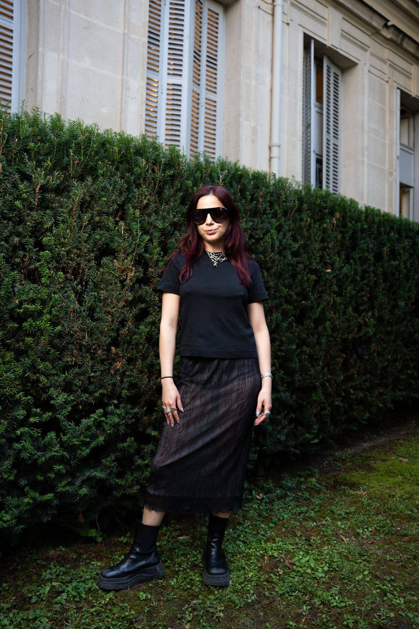  - Moschino Unveils New Eyewear During Paris Haute Couture Week