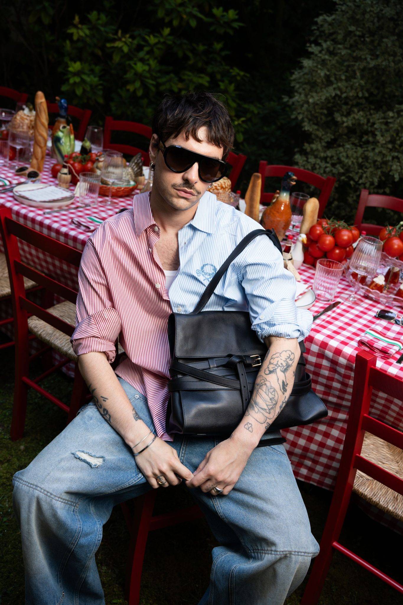  - Moschino Unveils New Eyewear During Paris Haute Couture Week
