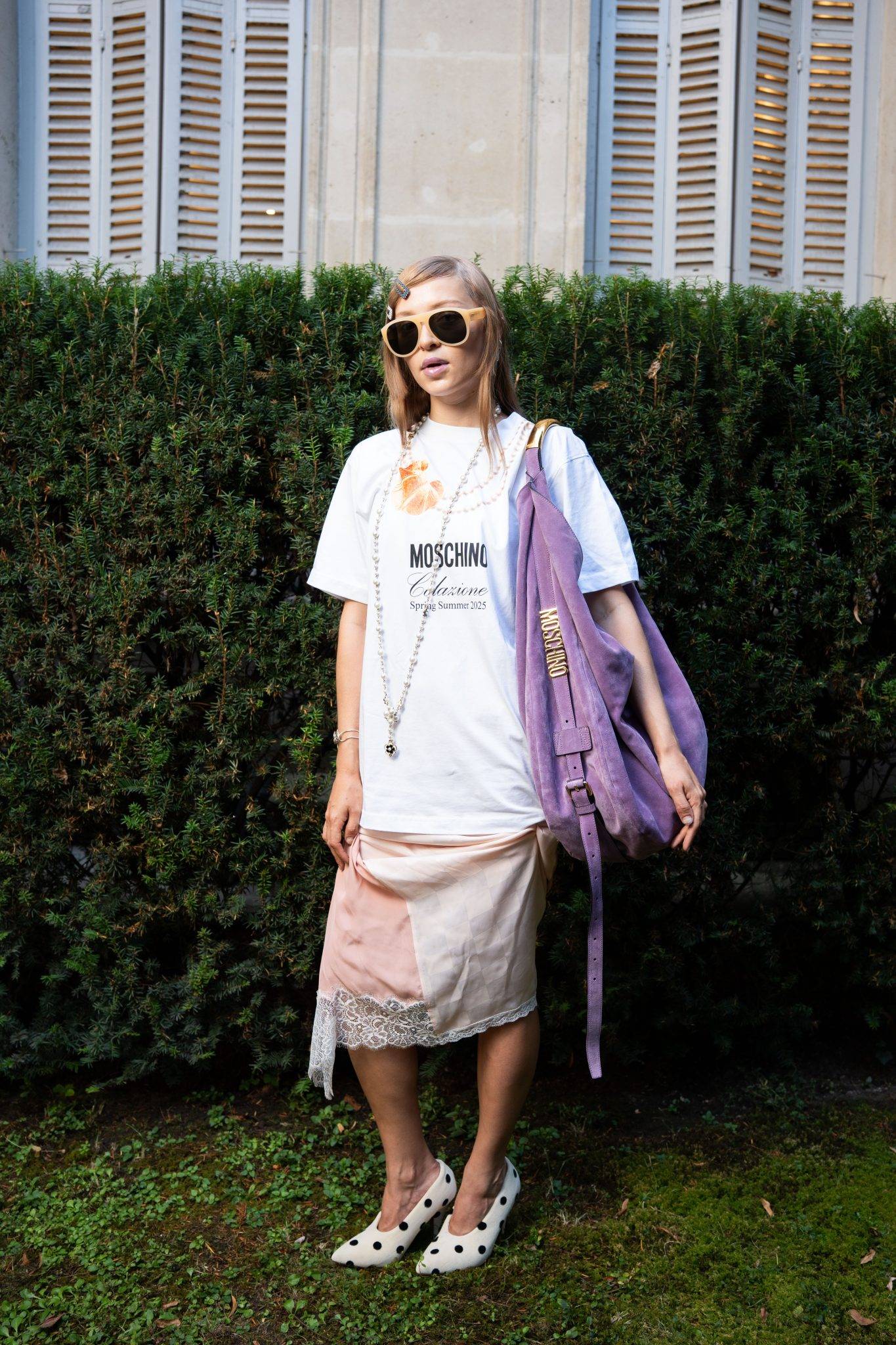  - Moschino dévoile ses nouveaux modèles de lunettes pendant la semaine de la Haute Couture