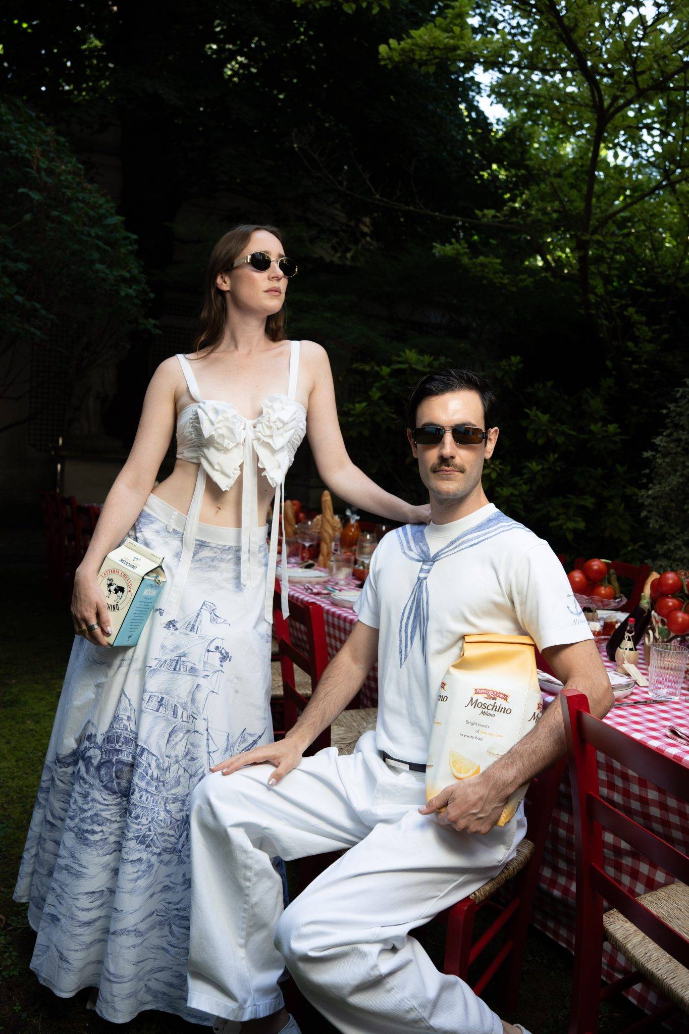  - Moschino Unveils New Eyewear During Paris Haute Couture Week