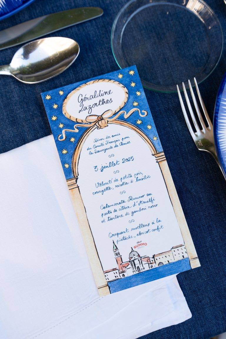 Le dîner des amis du Comité Français pour la Sauvegarde de Venise