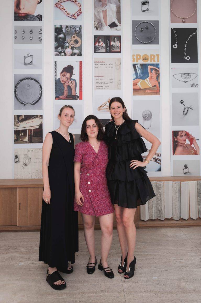  - dinh van célèbre sa collection Menottes perles à l’occasion d’une Garden Party chez Amélie Maison d’Art