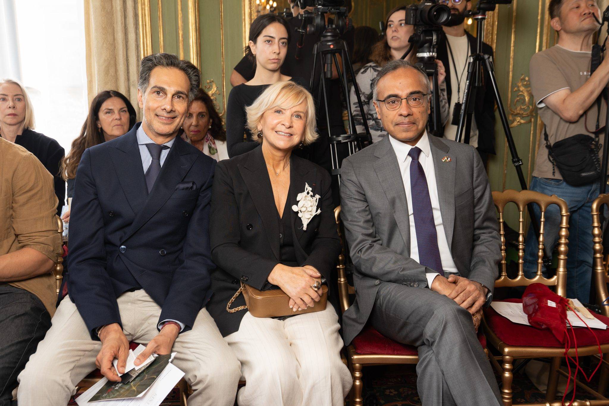  - Vaishali S Couture’s Enchanting Silhouettes Take Over the Indian Ambassador Residence in Paris