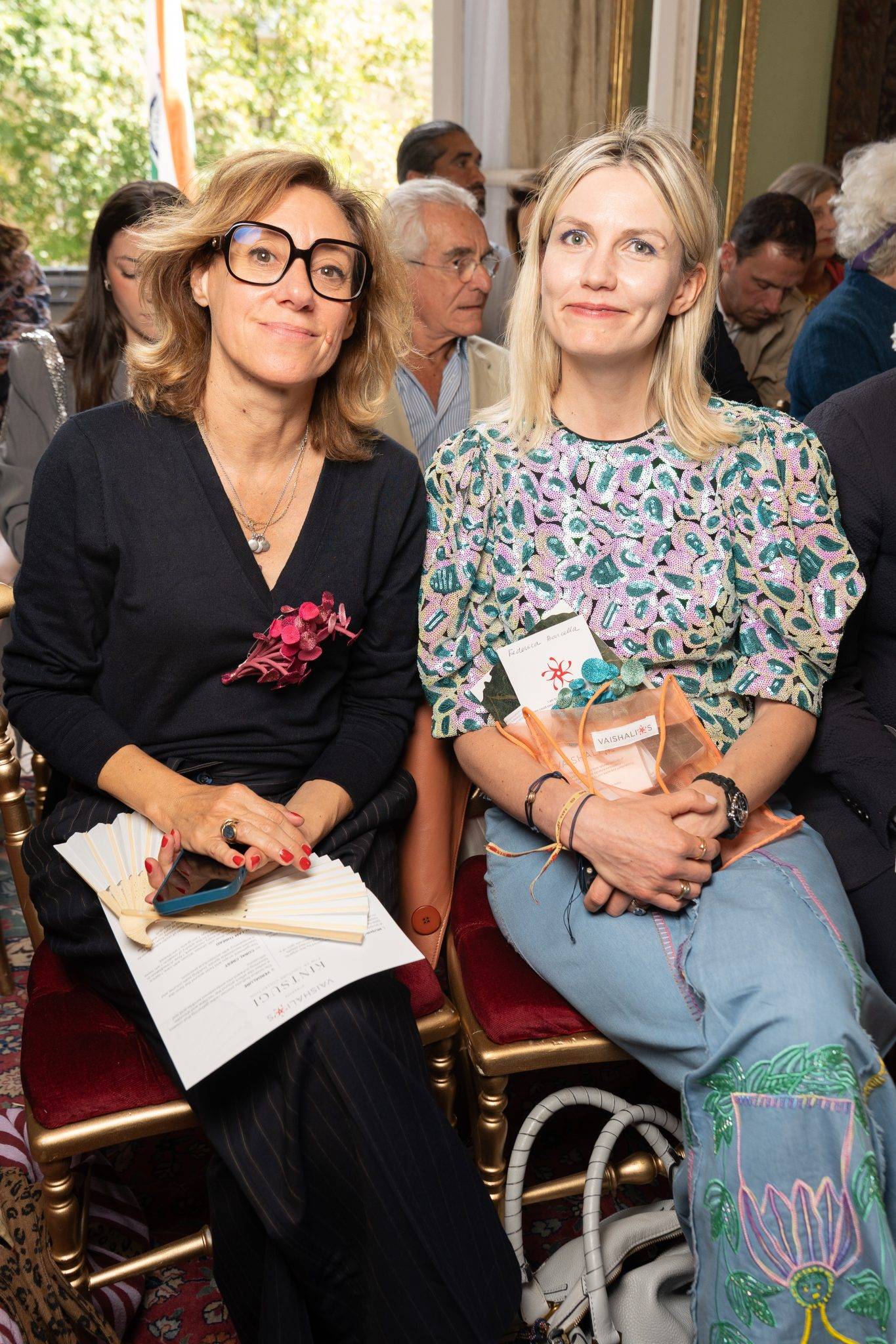  - Les silhouettes fantastiques de Vaishali S Couture s’emparent de la résidence de l’ambassadeur indien à Paris