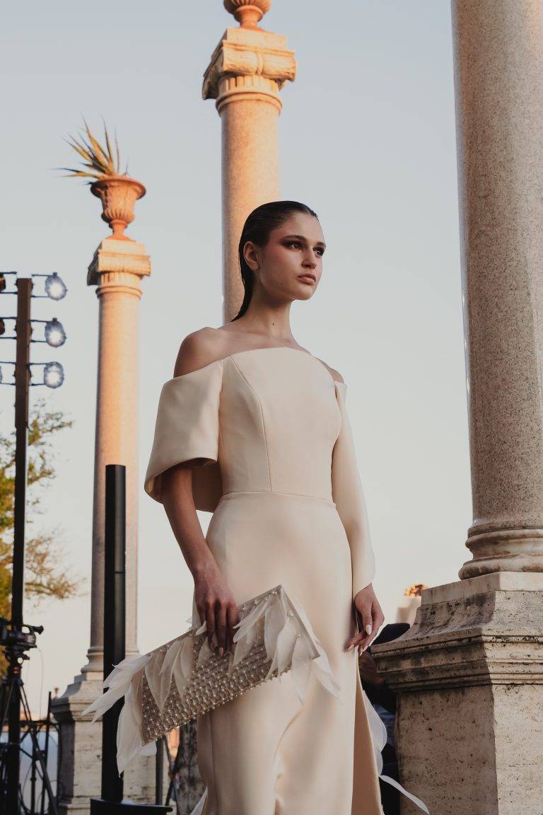 Revisited by Antonio Grimaldi, the ’80s Hit the Catwalk in Rome