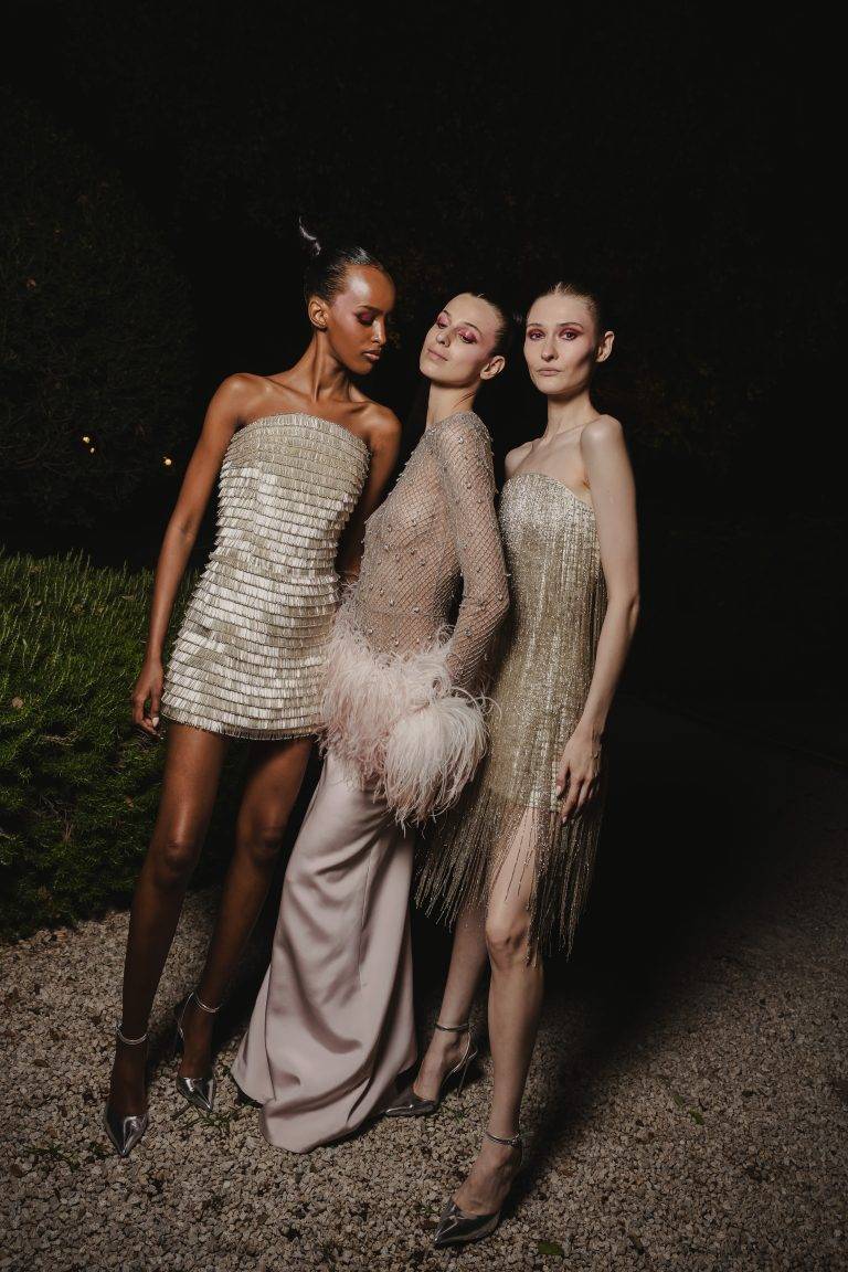 Revisited by Antonio Grimaldi, the ’80s Hit the Catwalk in Rome