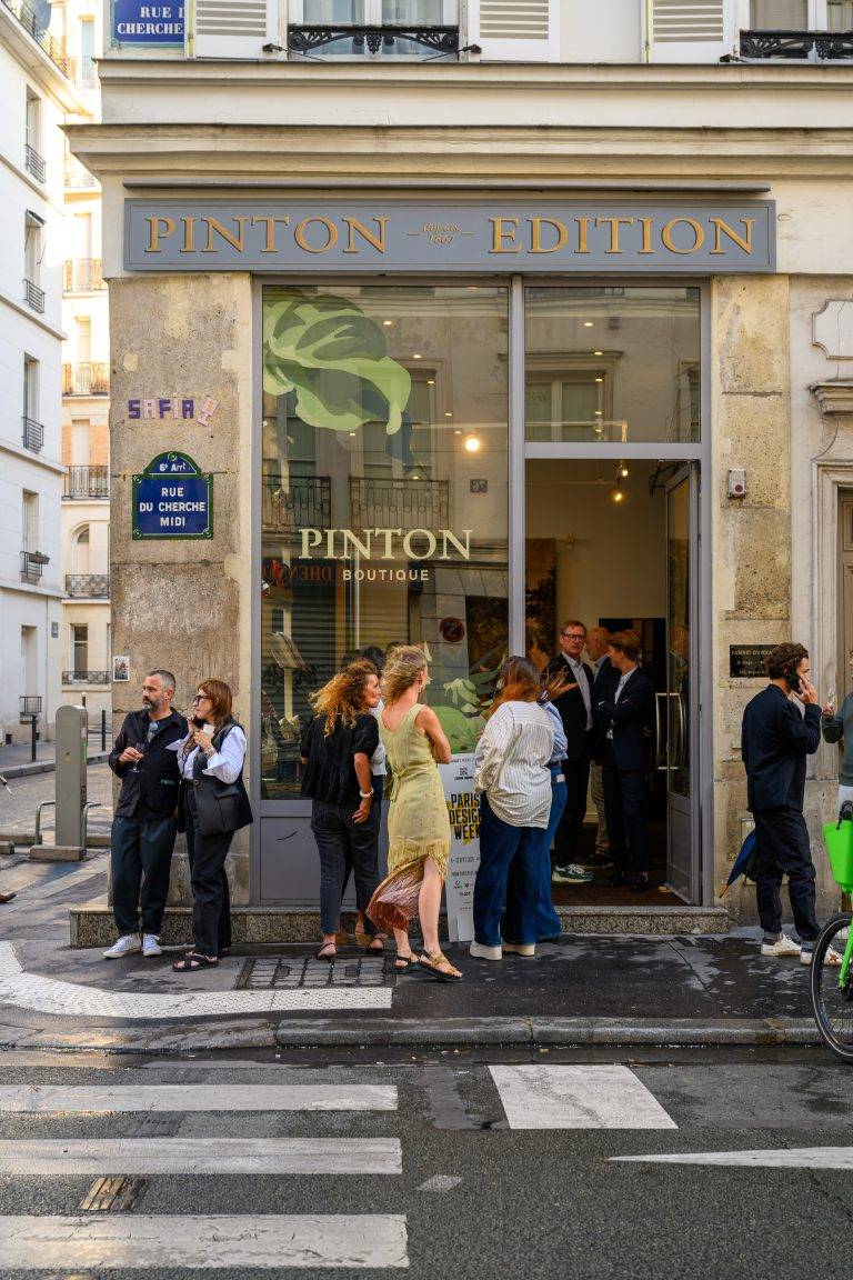 Pinton fête les 10 ans de sa boutique avec Jean-Paul Veison Marcelli et Noémi Langlois-Meurinne