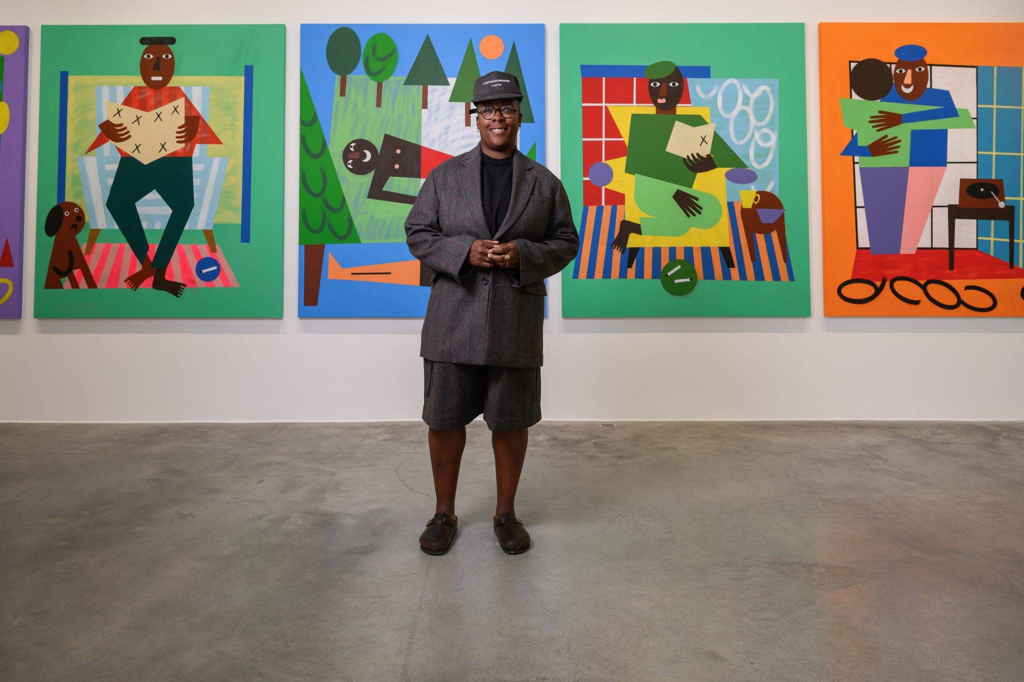  - Nina Chanel Abney questionne notre époque à la Galerie Perrotin