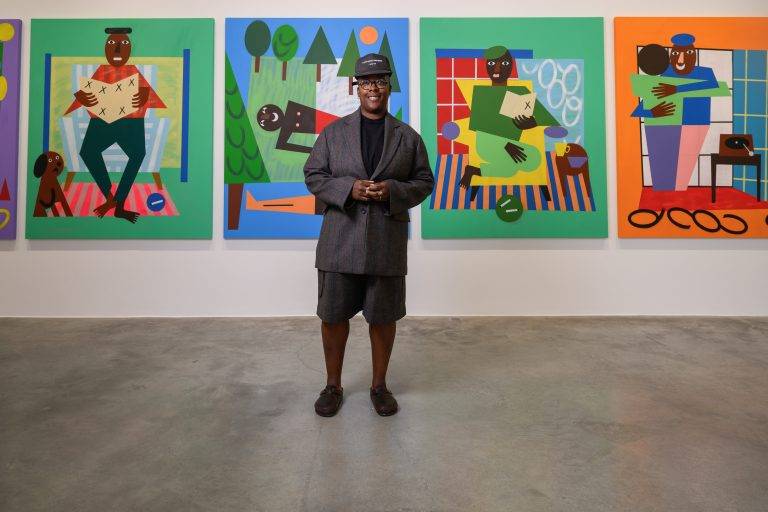  - Nina Chanel Abney questionne notre époque à la Galerie Perrotin