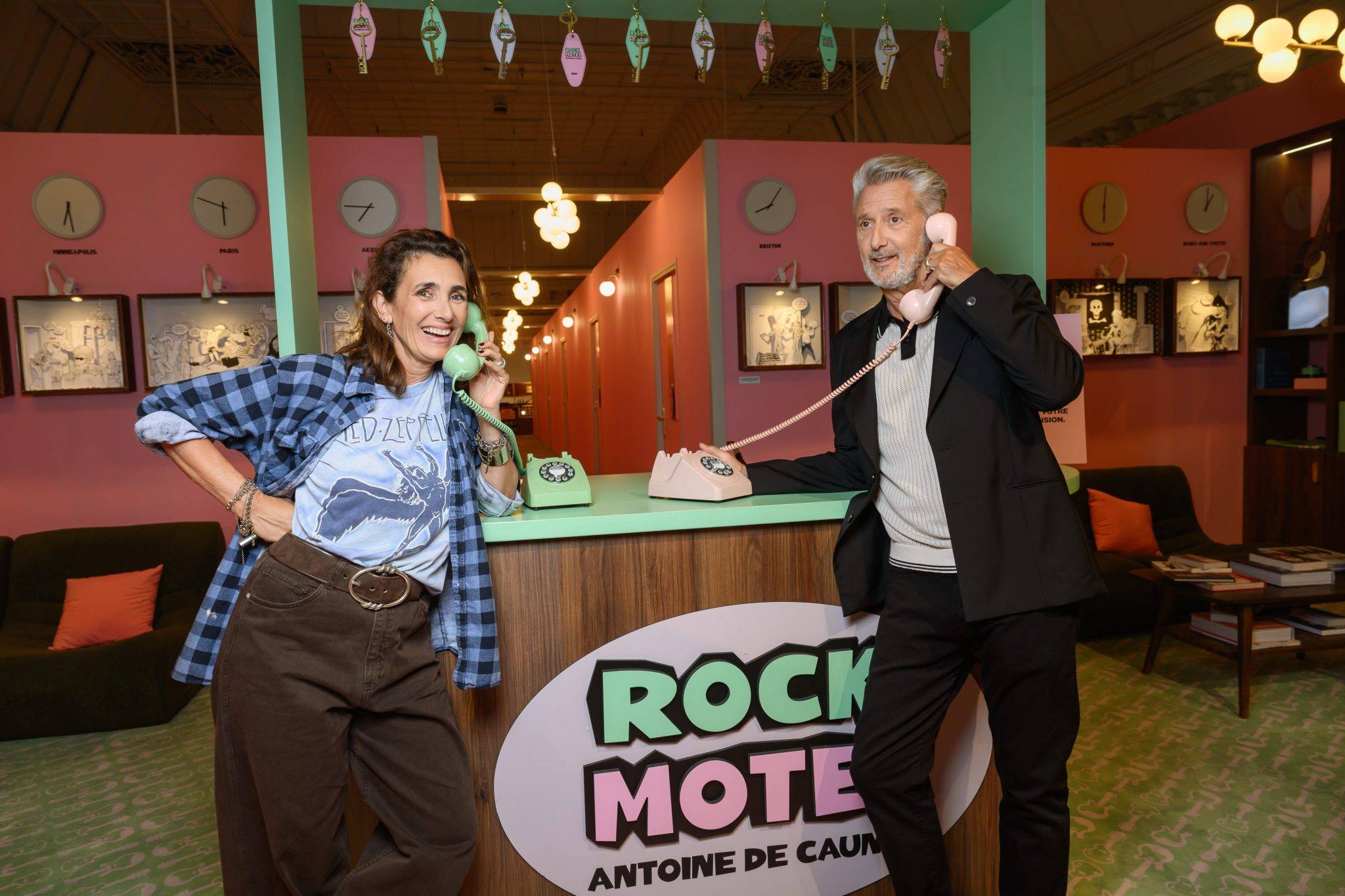  - ROCK’N’DRÔLE, le Rock s’empare du Bon Marché avec Antoine de Caunes 