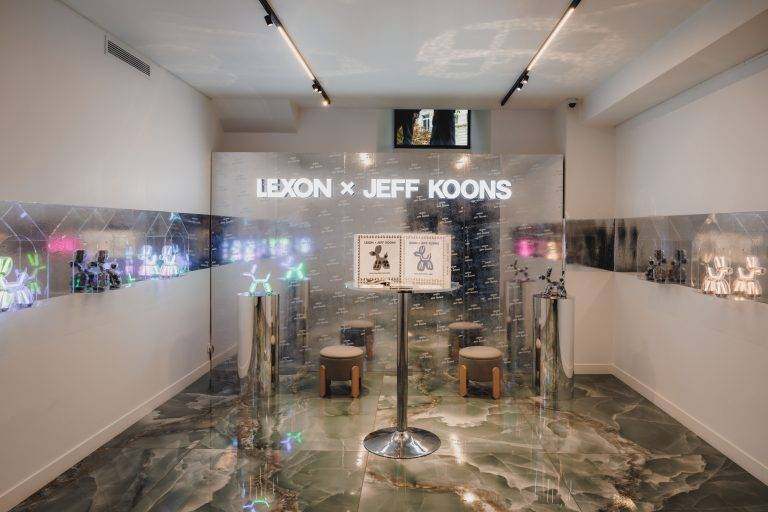 Lexon et Jeff Koons mélangent art et technologie