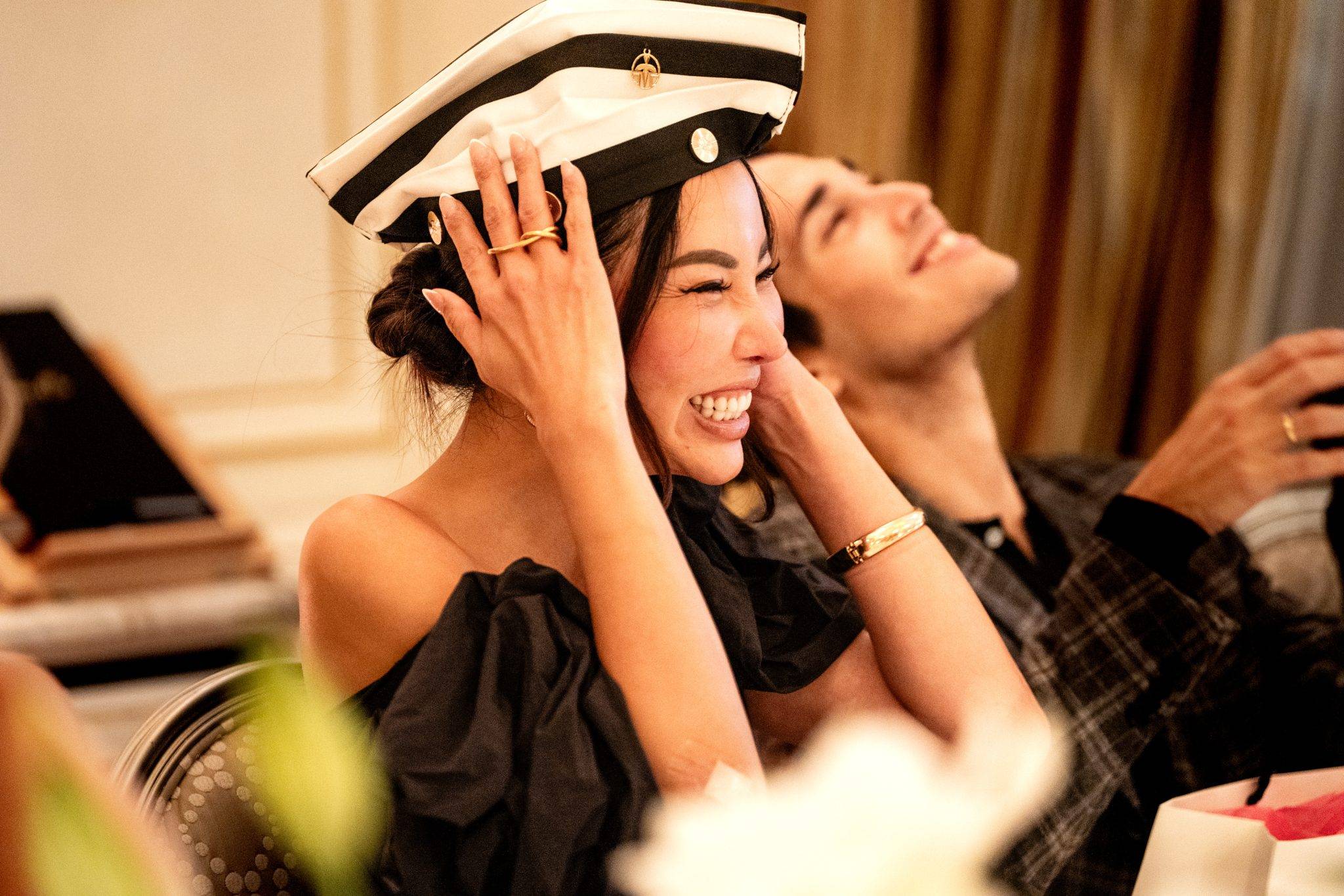  - Maison Rama Rilys dévoile sa nouvelle collection lors d’un dîner poétique et couture au Plaza Athénée