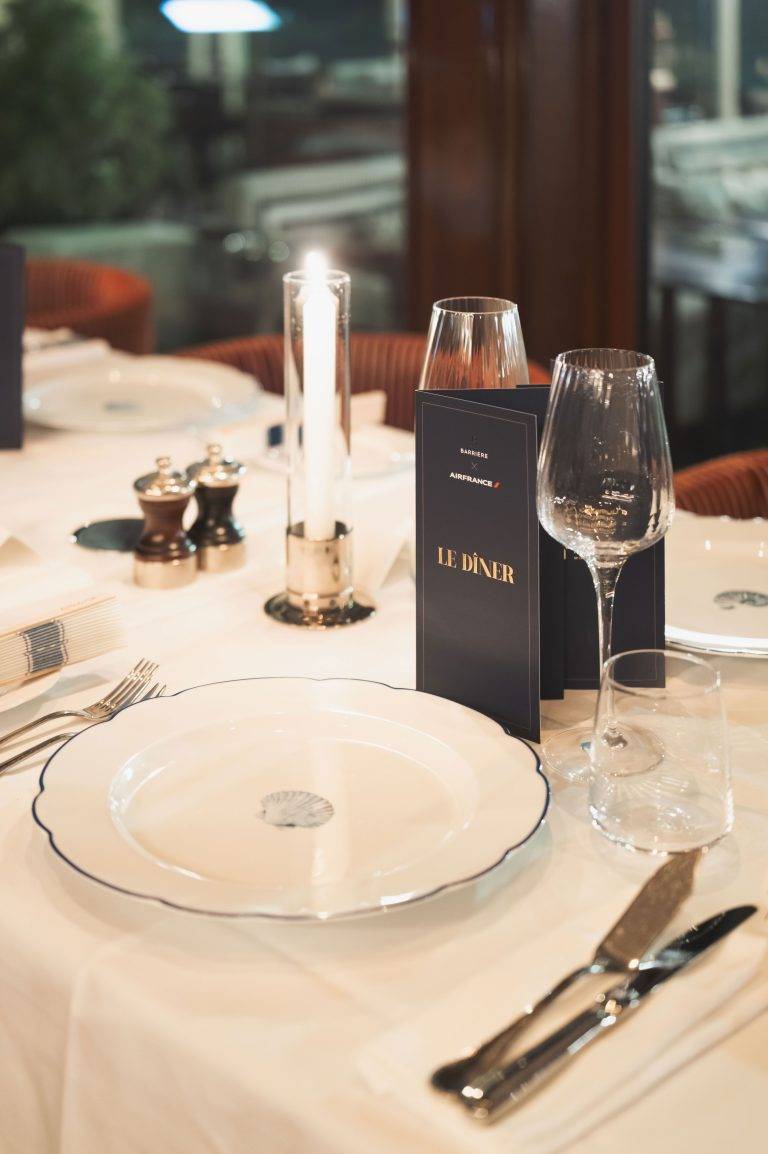 Barrière organise un dîner exceptionnel en partenariat avec Air France