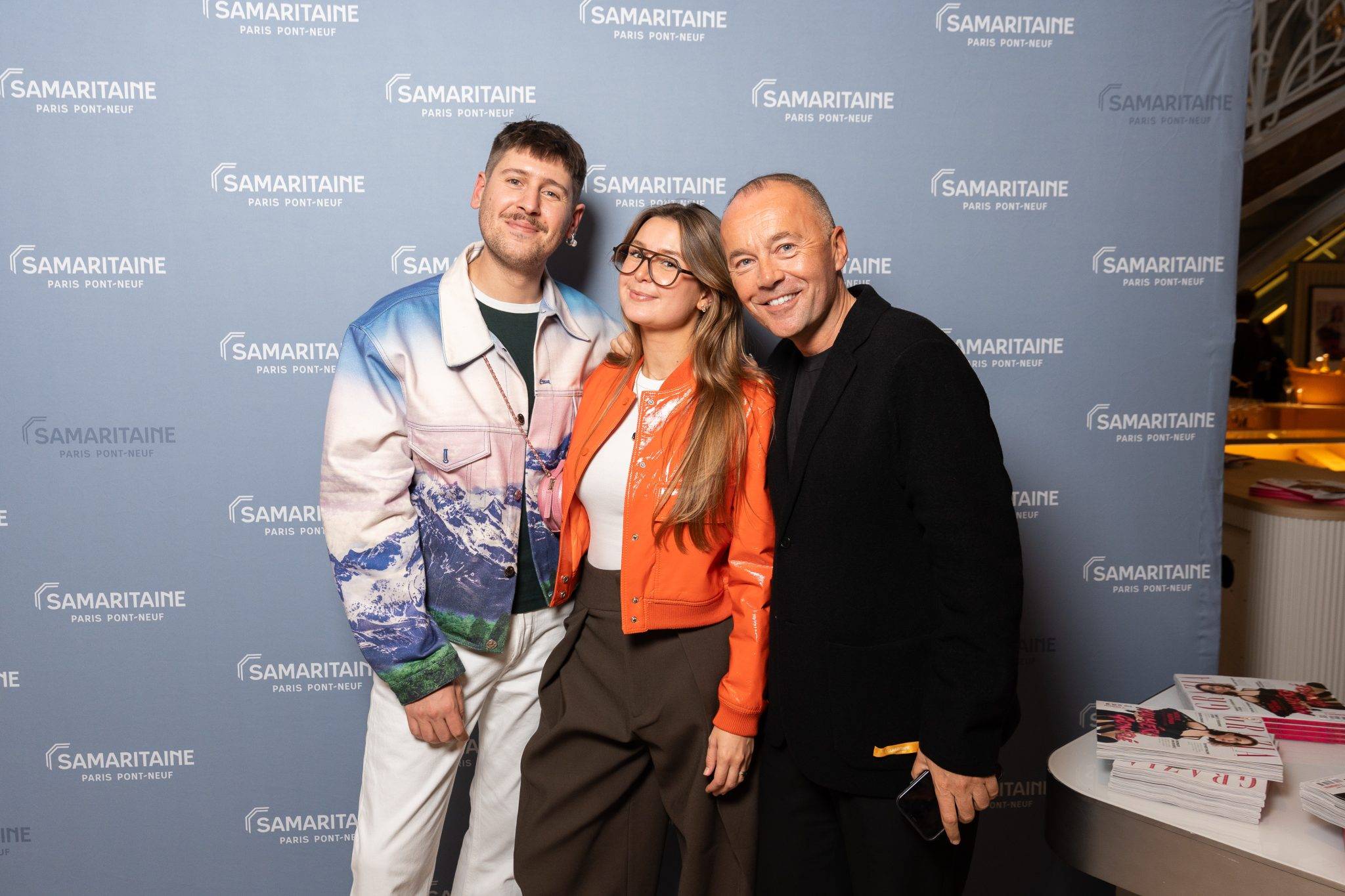  - Grazia fête son numéro 2 à la Samaritaine