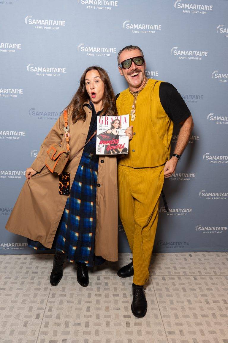  - Grazia fête son numéro 2 à la Samaritaine