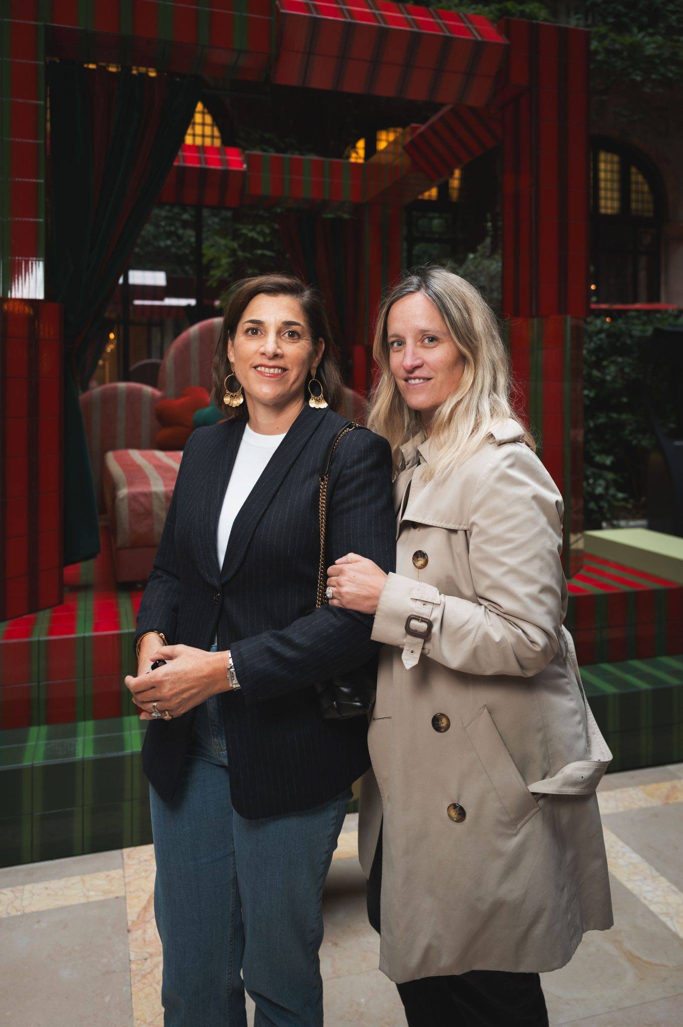  - Uchronia Takes Over the Cour Jardin of the Plaza Athénée Hotel With its Day Bed