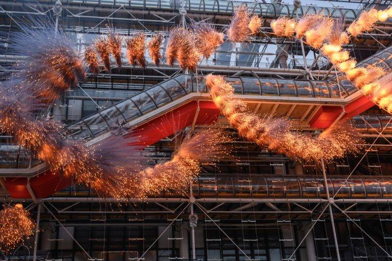 Cai Guo-Qiang embrase Pompidou