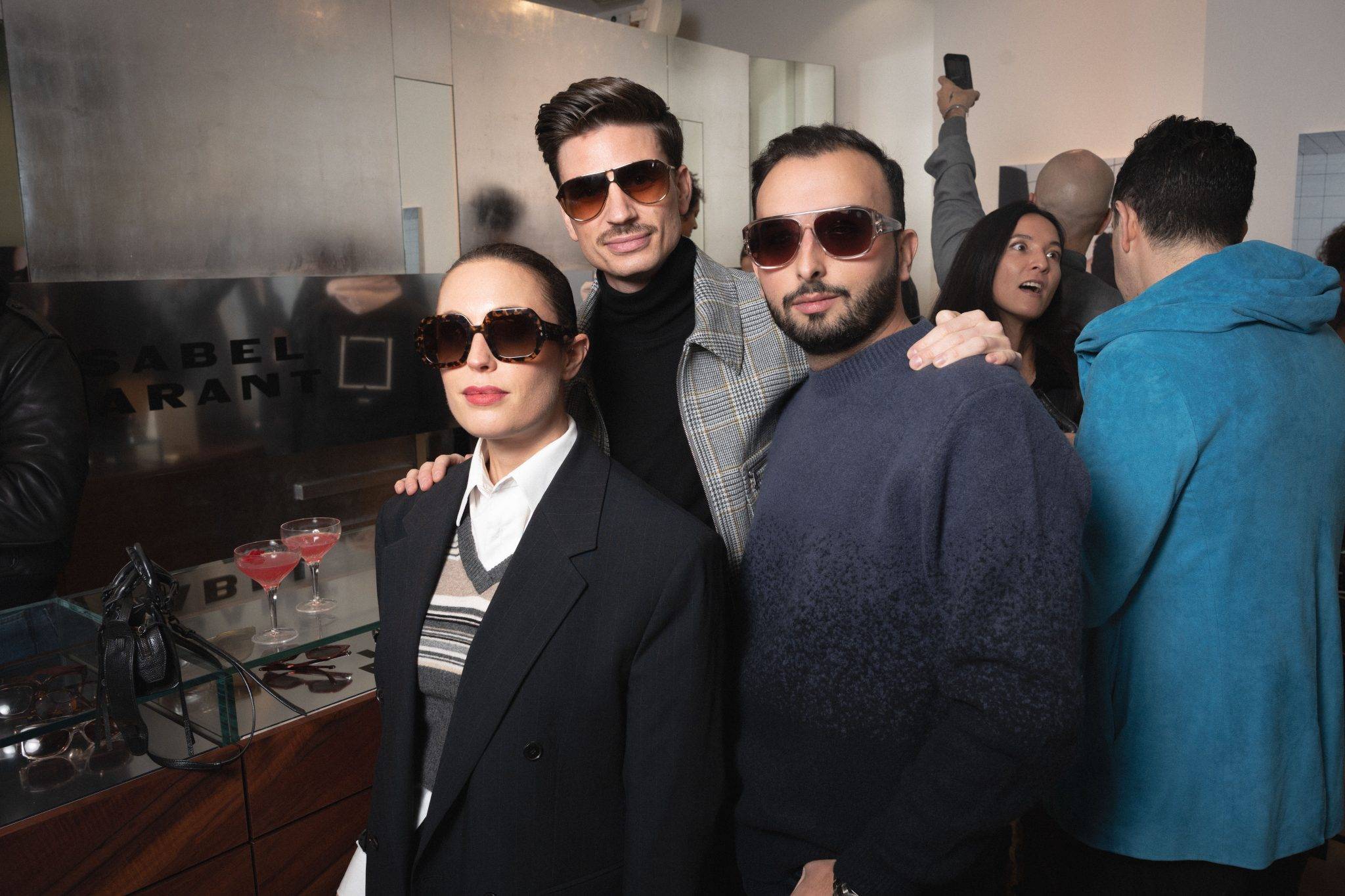  - Les lunettes Isabel Marant sous le feu des projecteurs chez Marc Le Bihan