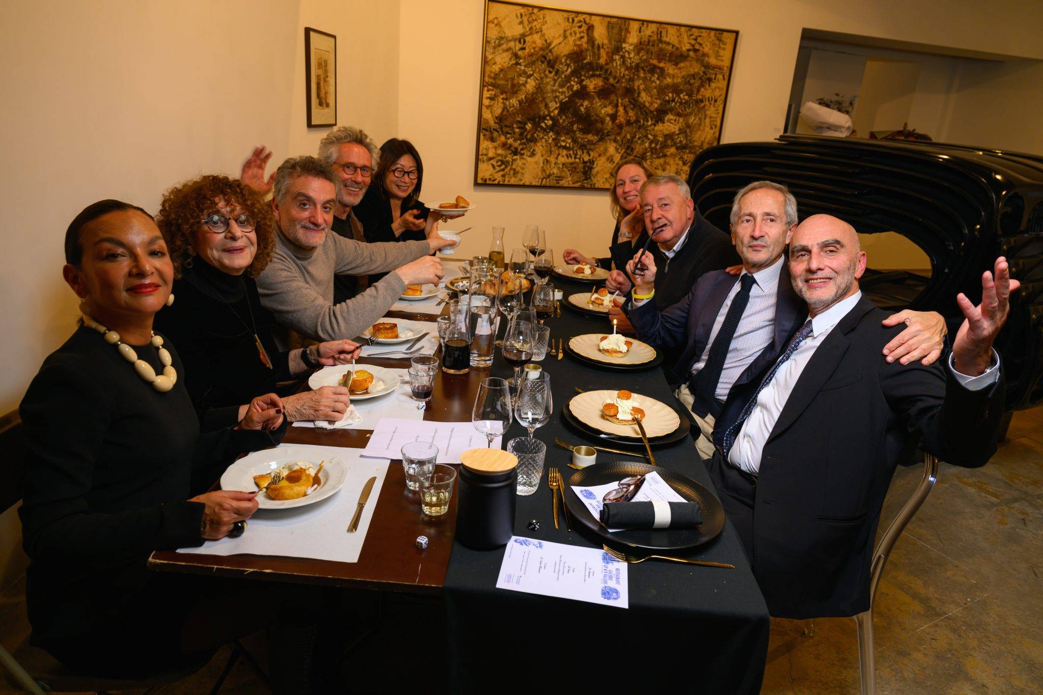  - The CNAP Hosts a Performance-Dinner for the Closing of the Exhibition “Arman, All That Remains”